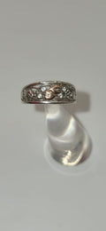 Clogau Tree Of Life White Topaz Ring 925 Rare Welsh Gold 375 Size P