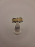 Hearts of Pandora Pearlescent Enamel Band Ring Size 56 S925 ALE