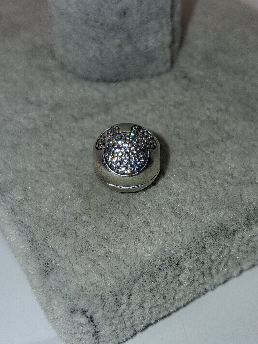 Pandora Disney Mickey Pave Clip ALE S925 Sterling Silver 791449CZ