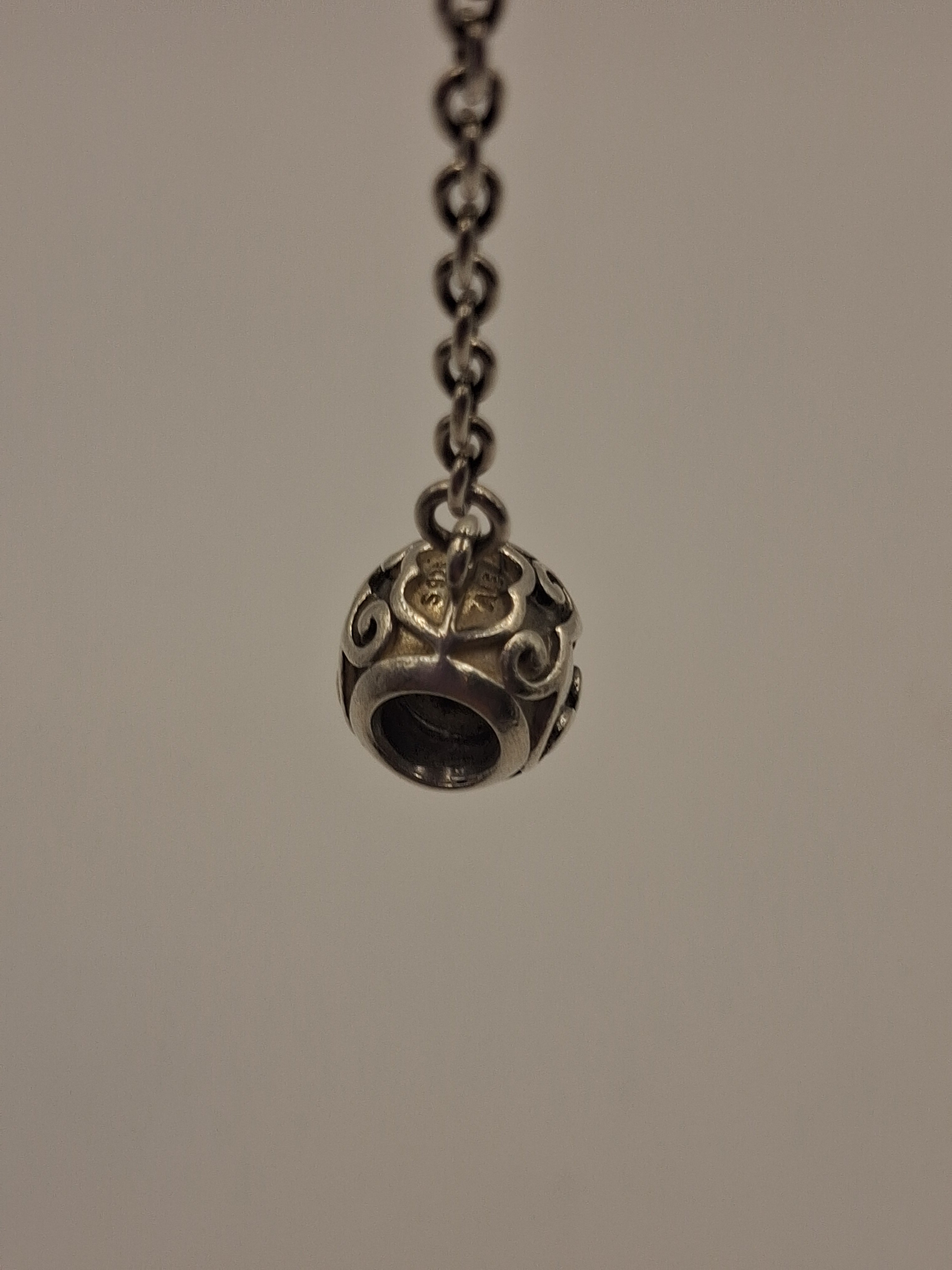 Pandora Enchanted Heart Safety Chain S925 ALE