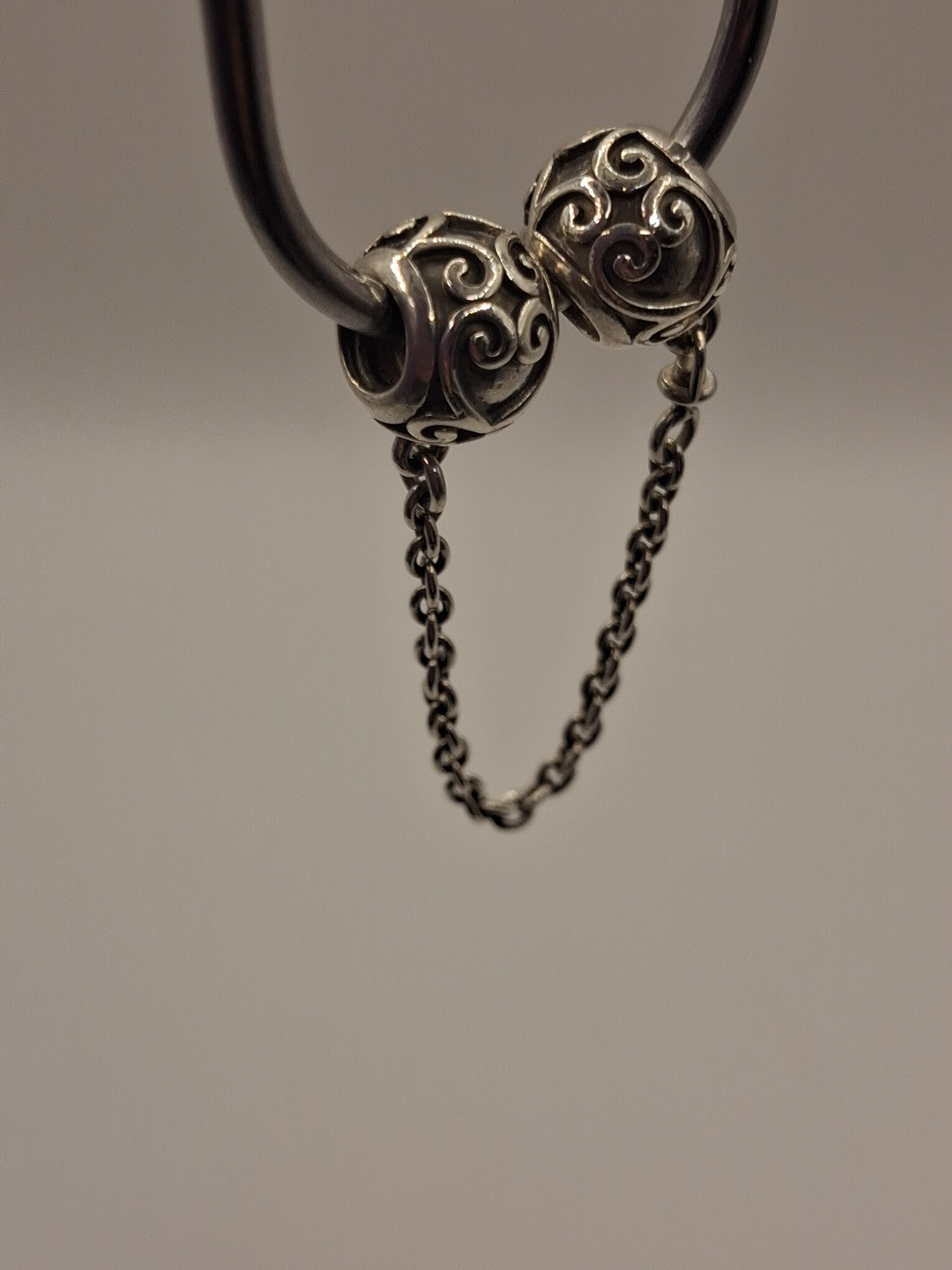 Pandora Enchanted Heart Safety Chain S925 ALE